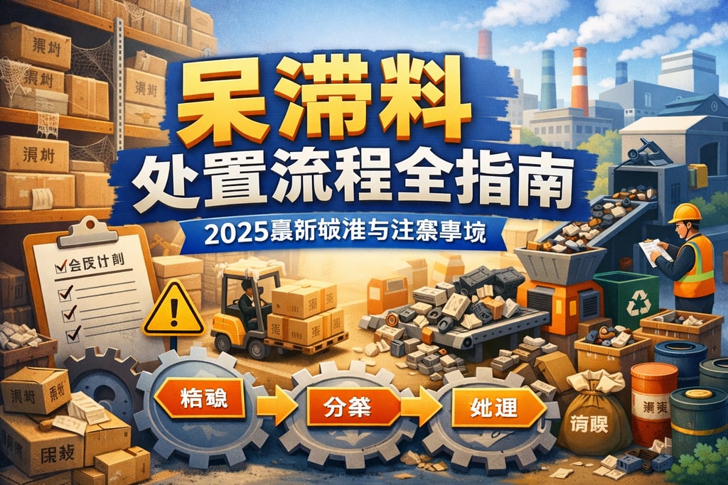 呆滞料处置流程全指南：2025最新标准与注意事项