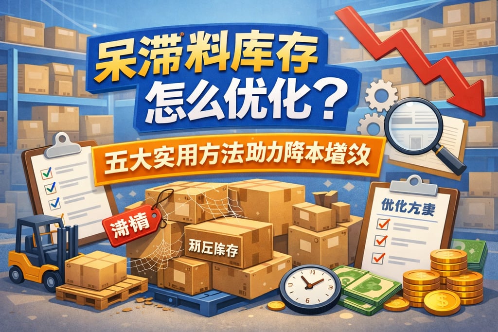 呆滞料库存怎么优化？五大实用方法助力降本增效