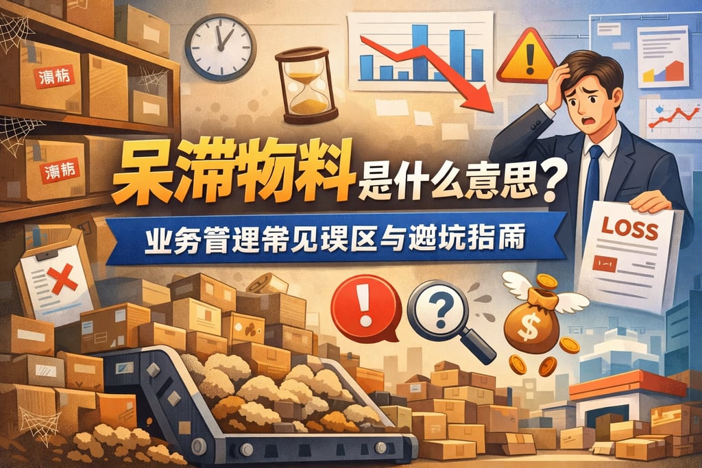 呆滞物料是什么意思？业务管理常见误区与避坑指南