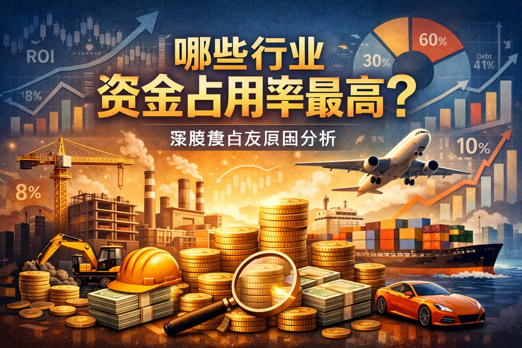 哪些行业资金占用率最高？深度盘点及原因分析
