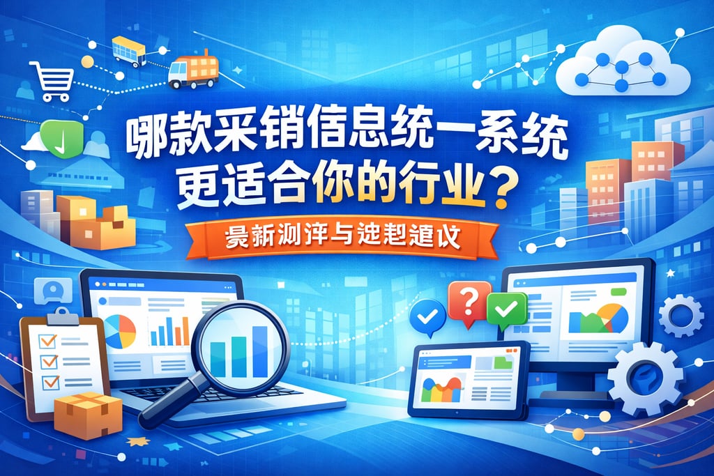 哪款采销信息统一系统更适合你的行业？最新测评与选型建议