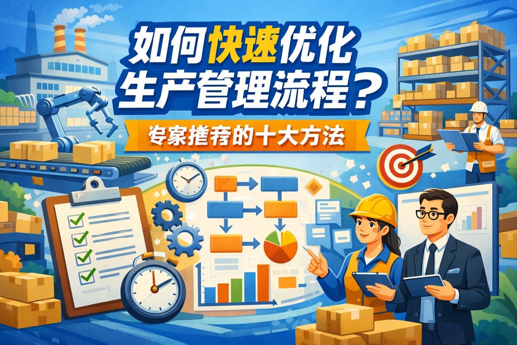 如何快速优化生产管理流程？专家推荐的十大方法
