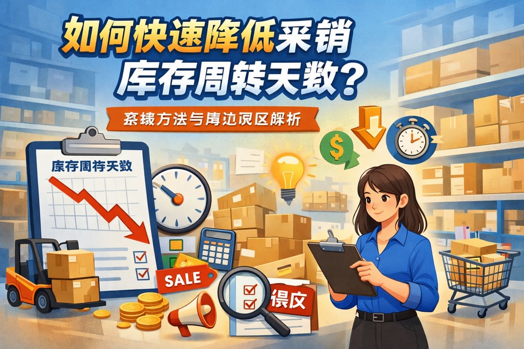 如何快速降低采销库存周转天数？实操方法与常见误区解析