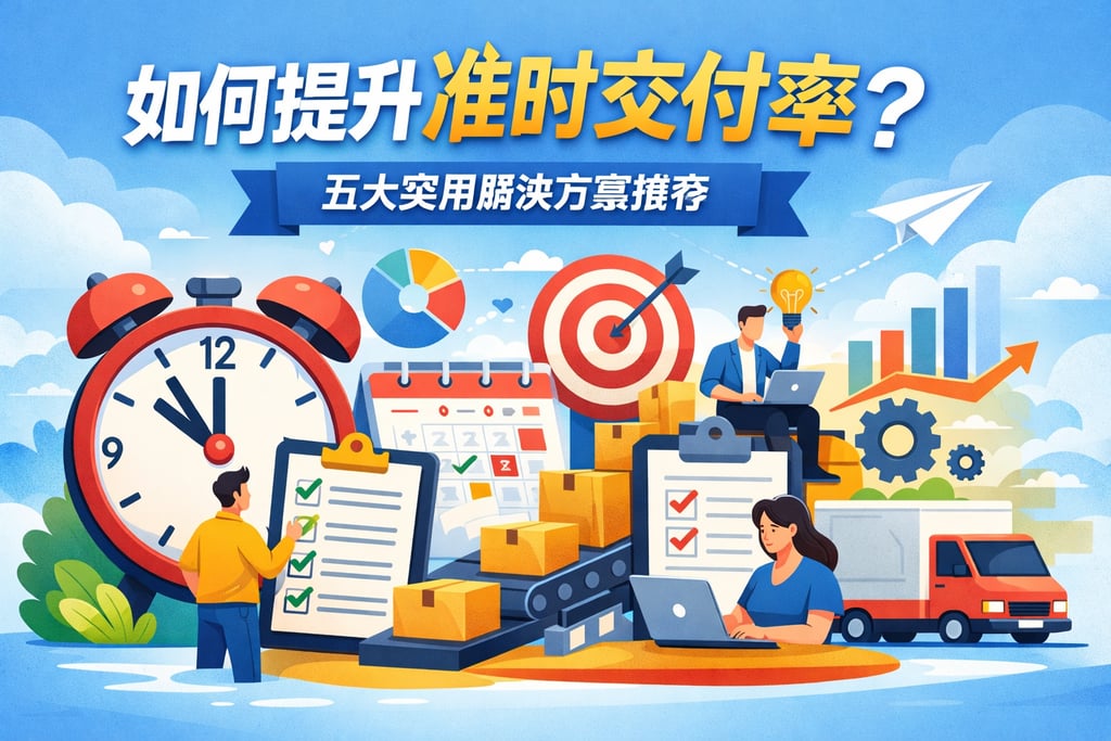 如何提升准时交付率？五大实用解决方案推荐