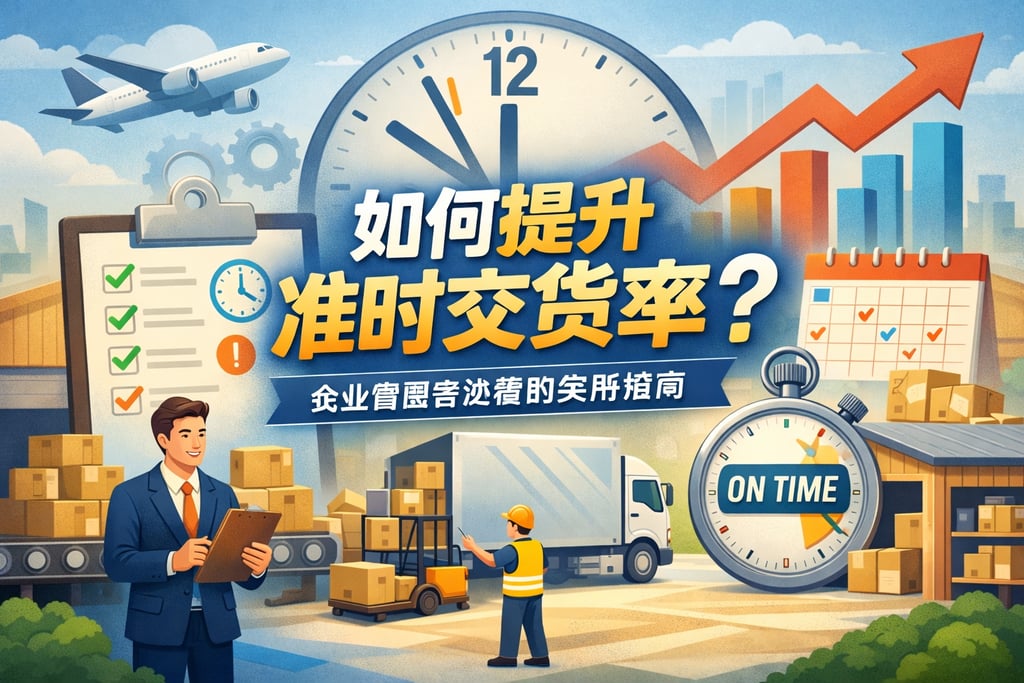 如何提升准时交货率？企业管理者必看的实用指南