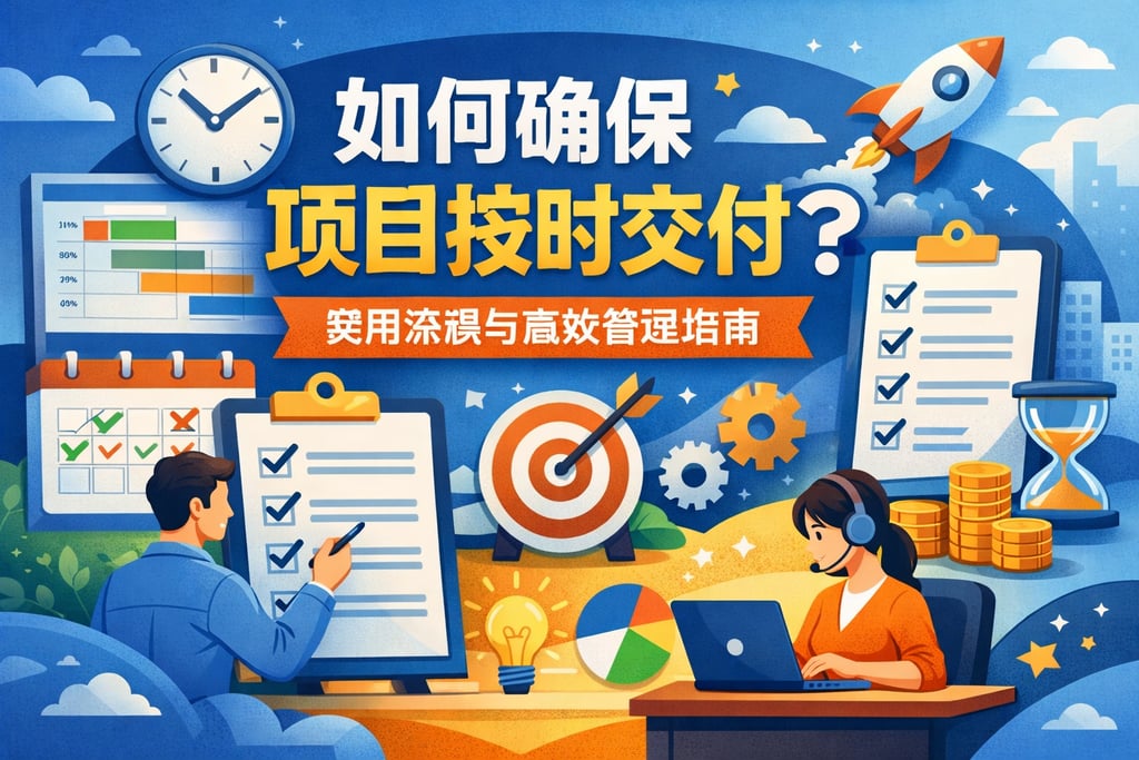 如何确保项目按时交付？实用流程与高效管理指南