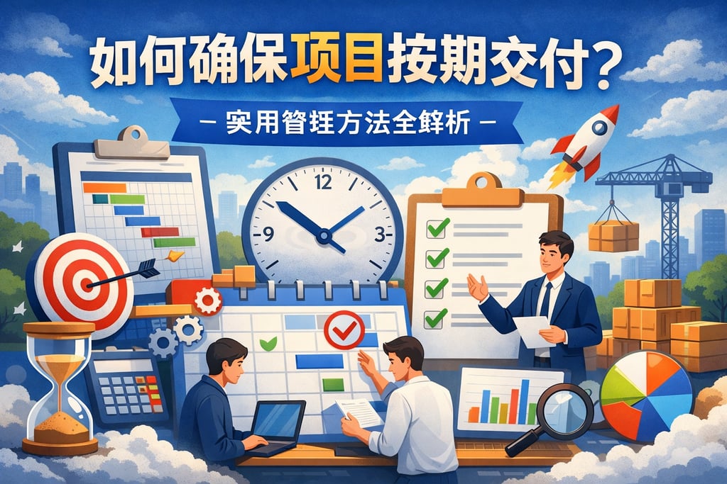 如何确保项目按期交付？实用管理方法全解析