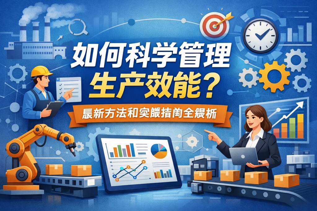 如何科学管理生产效能？最新方法和实操指南全解析