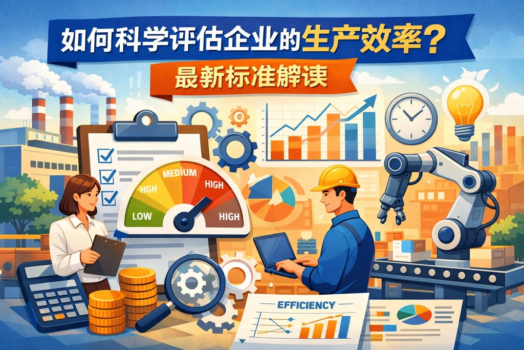 如何科学评估企业的生产效率？最新标准解读
