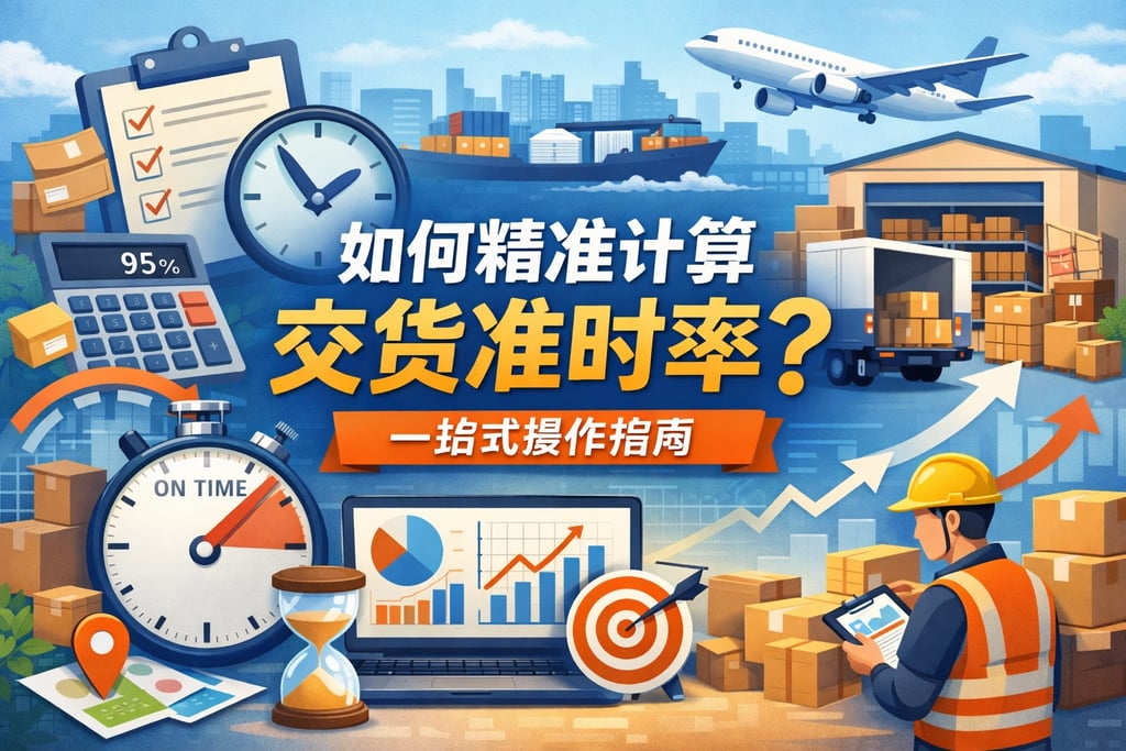 如何精准计算交货准时率？一站式操作指南