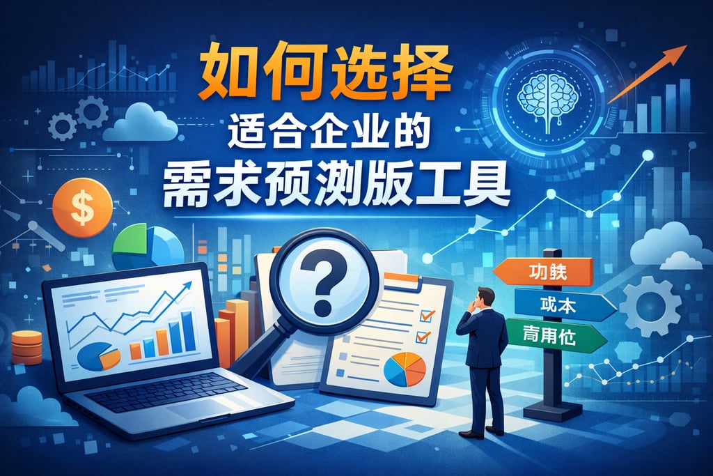 如何选择适合企业的需求预测软件工具