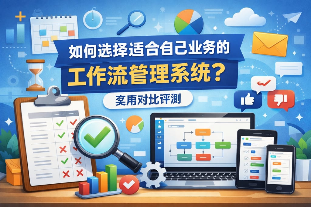 如何选择适合自己业务的工作流管理系统？实用对比评测