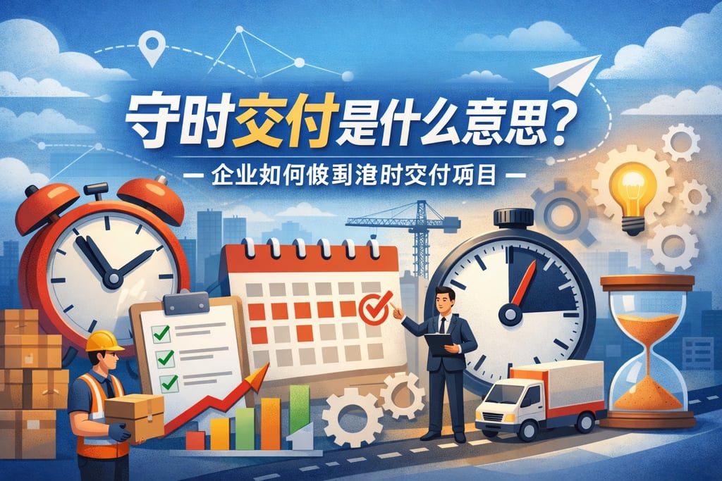 守时交付是什么意思？企业如何做到准时交付项目