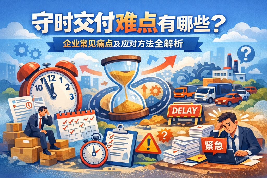 守时交付难点有哪些？企业常见痛点及应对方法全解析