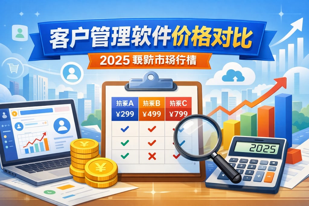 客户管理软件价格对比，2025最新市场行情