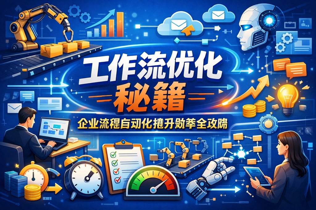 工作流优化秘籍：企业流程自动化提升效率全攻略