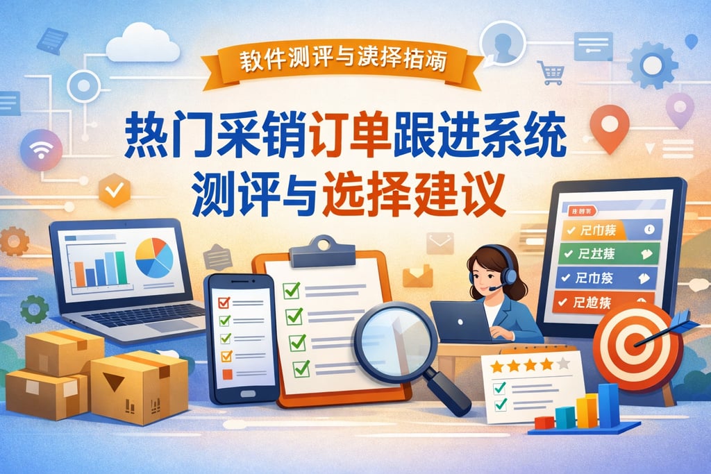 市面上热门采销订单跟进系统软件测评与选择建议