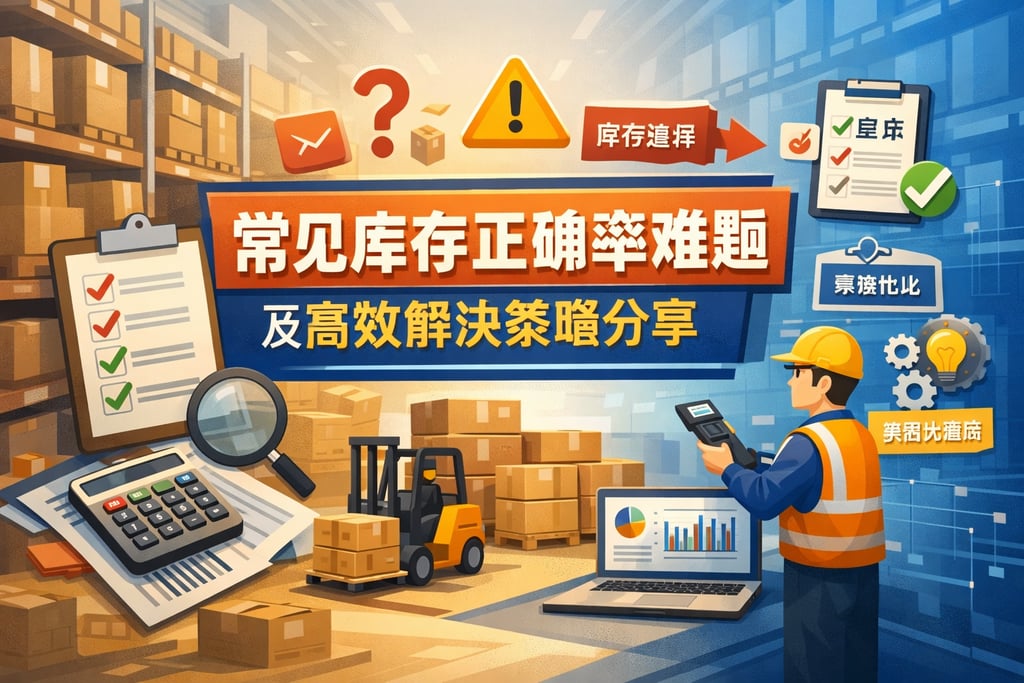 常见库存正确率难题及高效解决策略分享