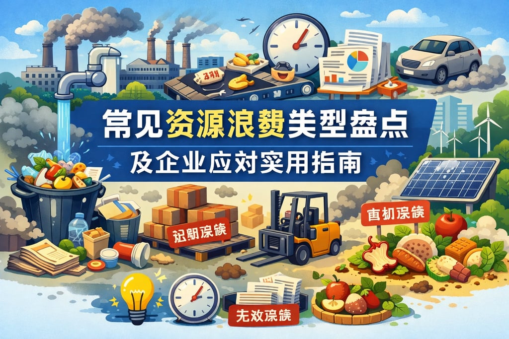 常见资源浪费类型盘点及企业应对实用指南