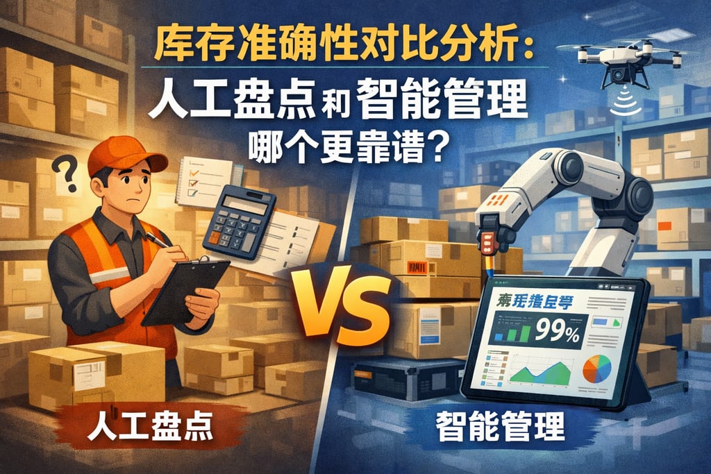 库存准确性对比分析：人工盘点和智能管理哪个更靠谱？