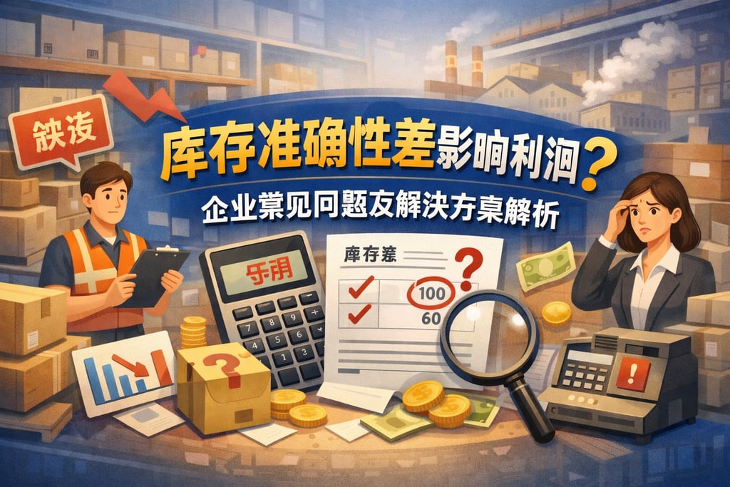 库存准确性差影响利润？企业常见问题及解决方案解析