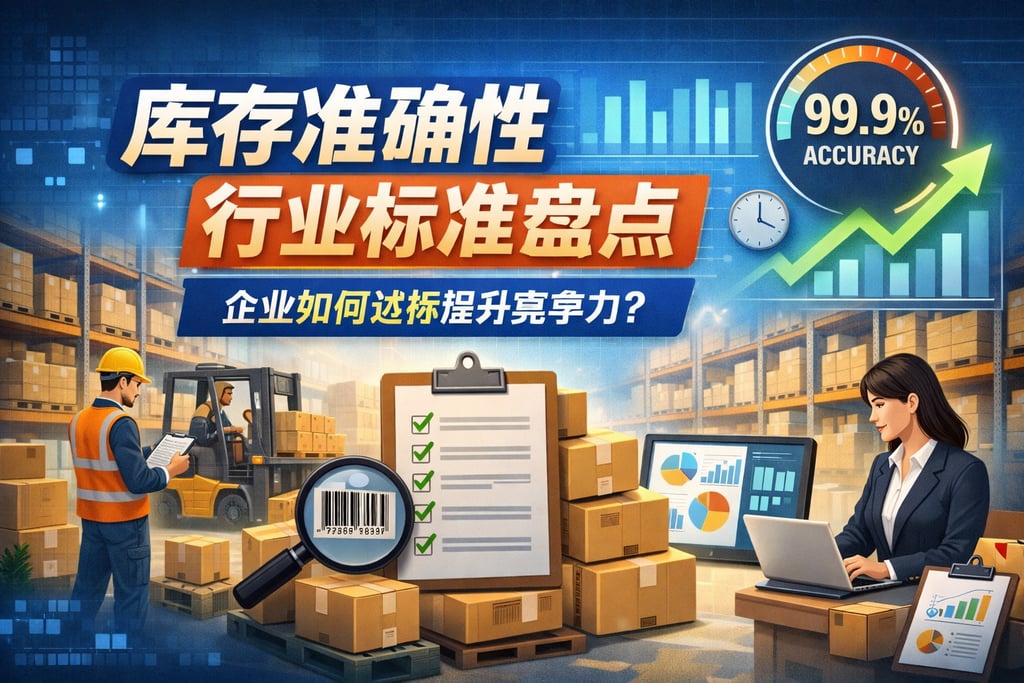 库存准确性行业标准盘点，企业如何达标提升竞争力