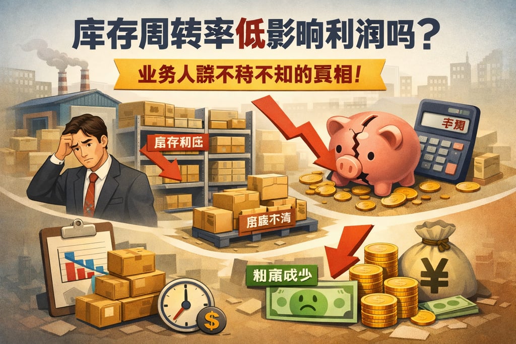 库存周转率低影响利润吗？业务人群不得不知的真相