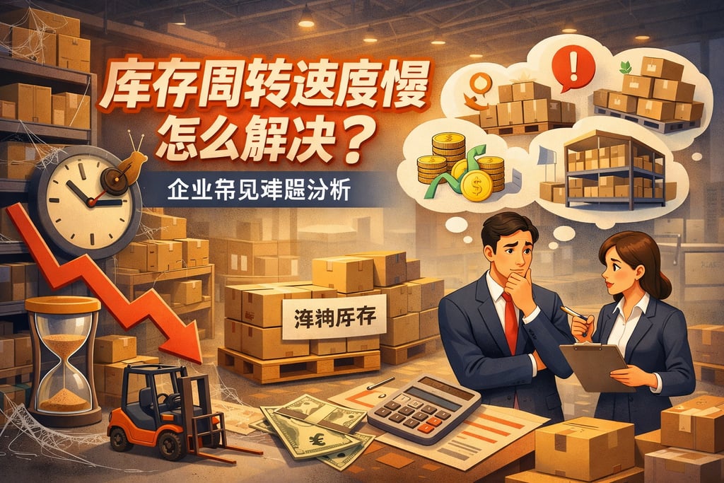 库存周转速度慢怎么解决？企业常见难题分析