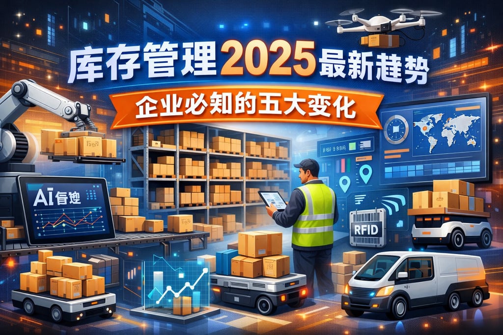 库存管理2025最新趋势，企业必知的五大变化