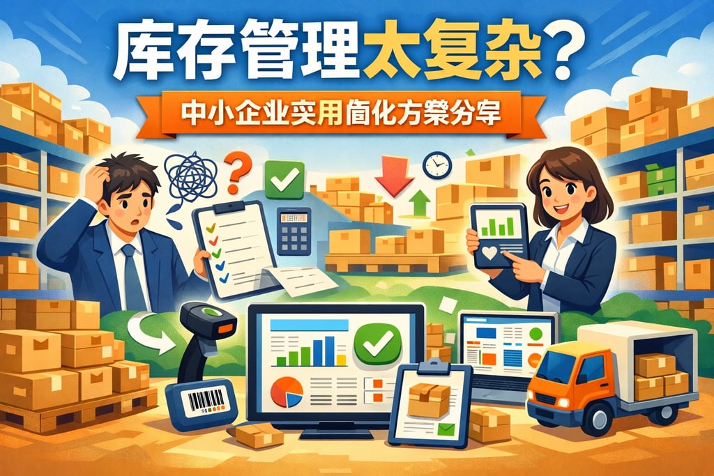库存管理太复杂？中小企业实用简化方案分享