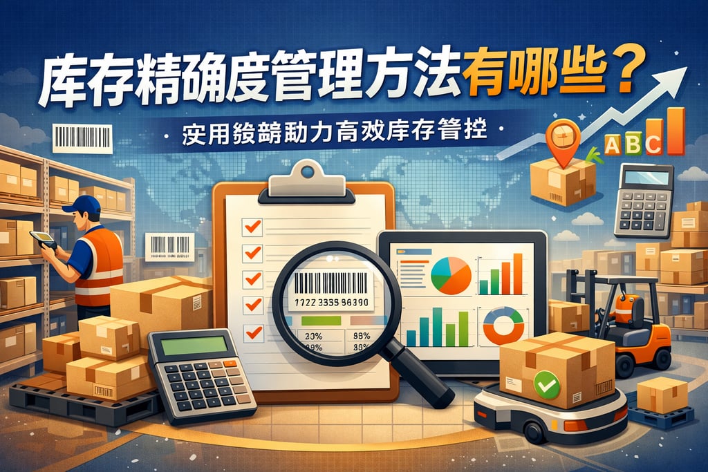 库存精确度管理方法有哪些？实用策略助力高效库存管控