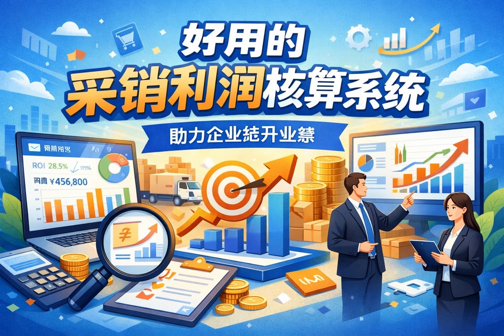 推荐几款好用的采销利润核算系统，助力企业提升业绩