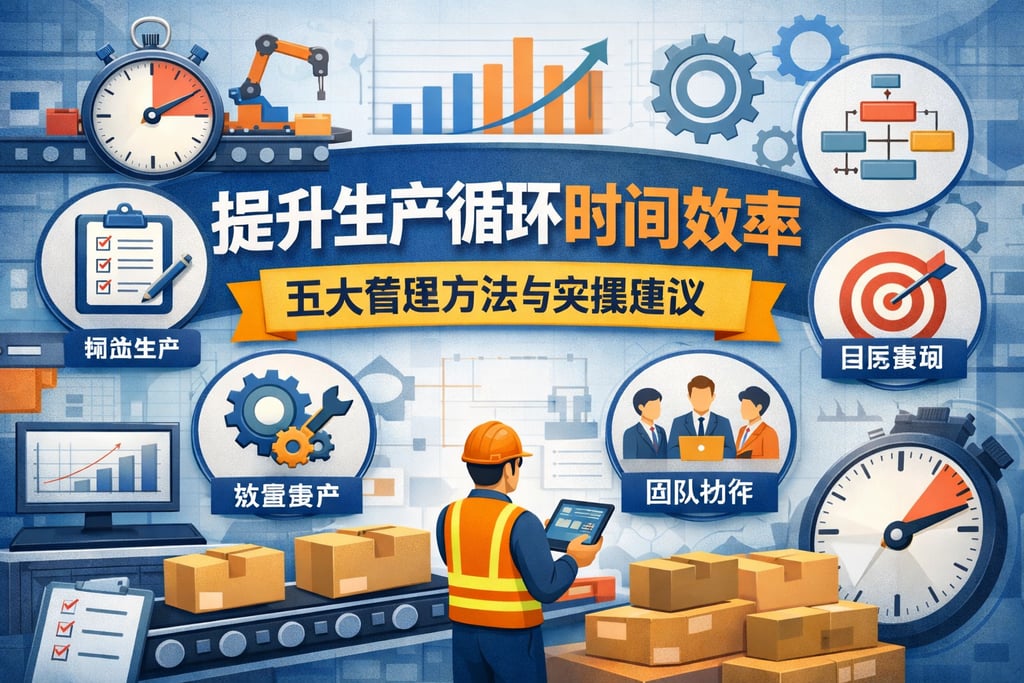 提升生产循环时间效率的五大管理方法与实操建议
