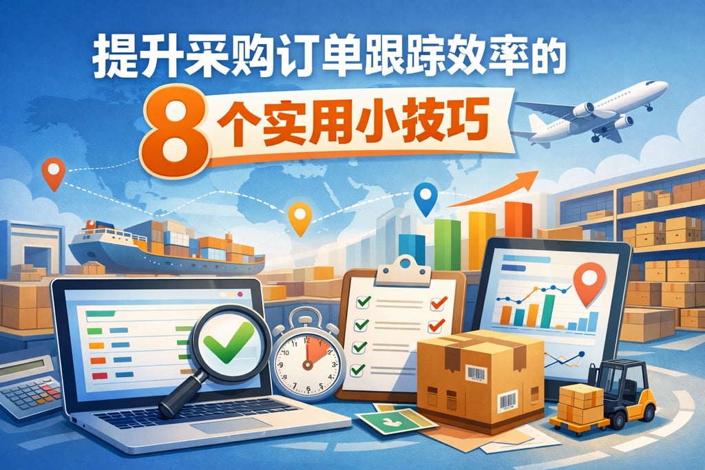 提升采购订单跟踪效率的8个实用小技巧