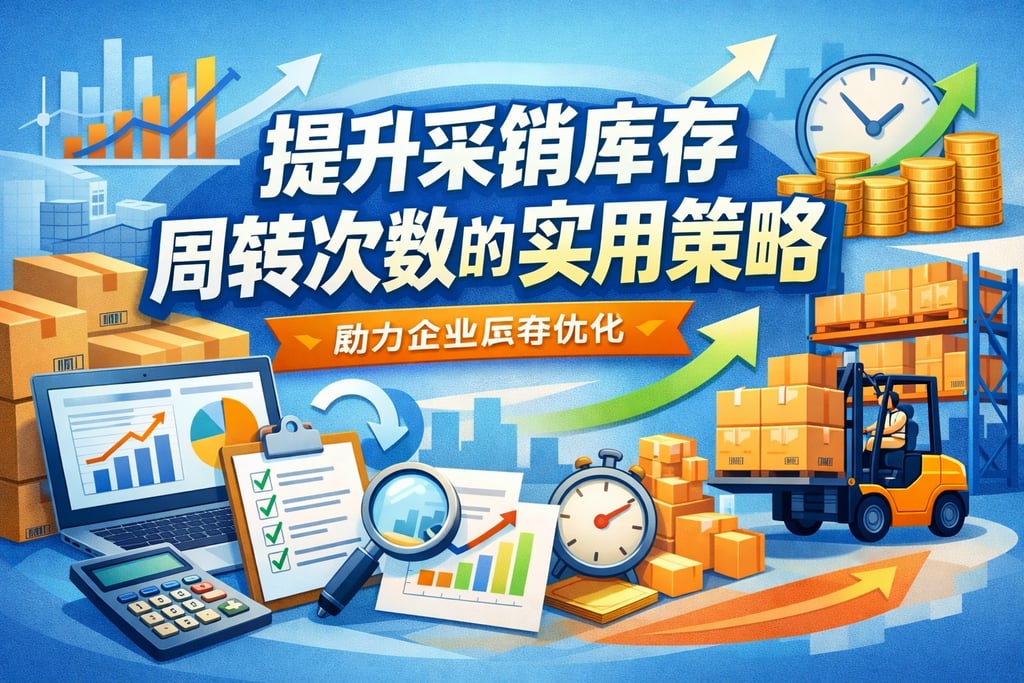 提升采销库存周转次数的实用策略，帮助企业库存优化