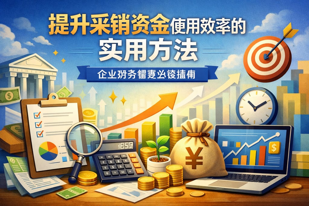 提升采销资金使用效率的实用方法，企业财务管理必读指南