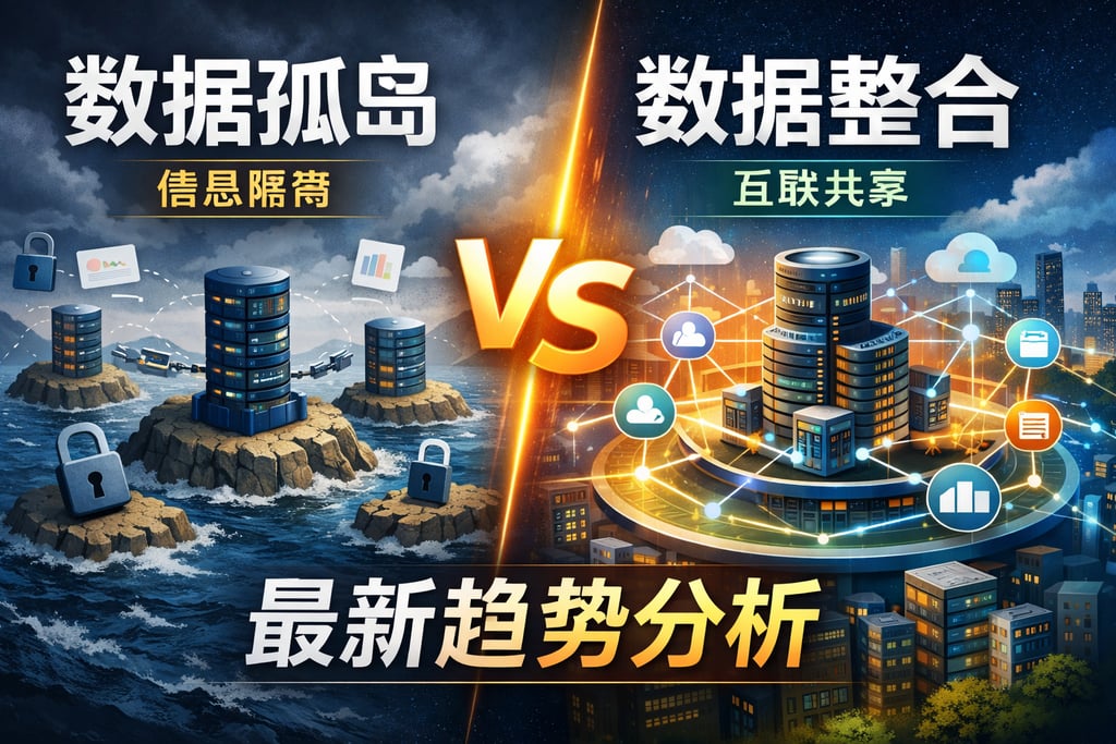 数据孤岛与数据整合对比，最新趋势分析