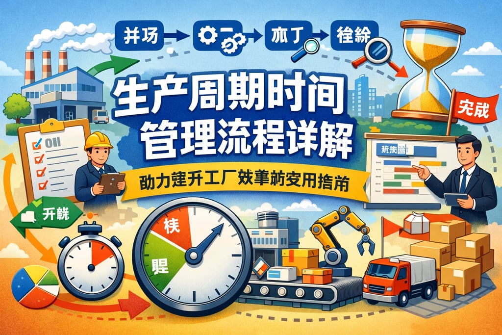 生产周期时间管理流程详解，助力提升工厂效率的实用指南