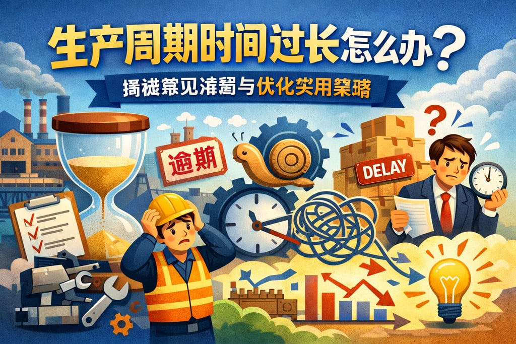 生产周期时间过长怎么办？揭秘常见难题与优化实用策略