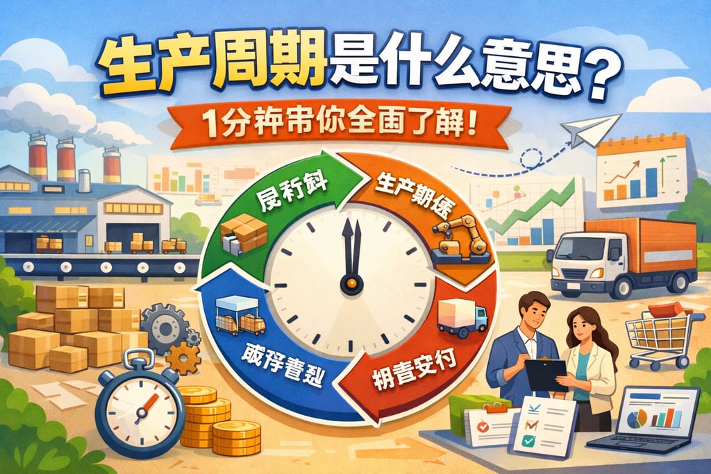 生产周期是什么意思？一分钟带你全面了解