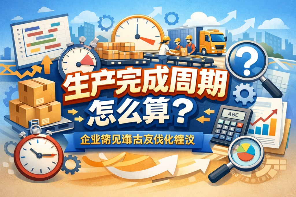生产完成周期怎么算？企业常见难点及优化建议