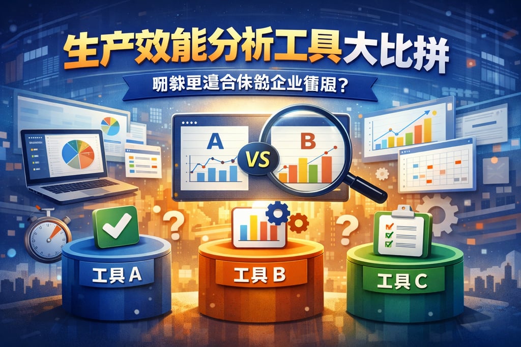 生产效能分析工具大比拼，哪款更适合你的企业管理