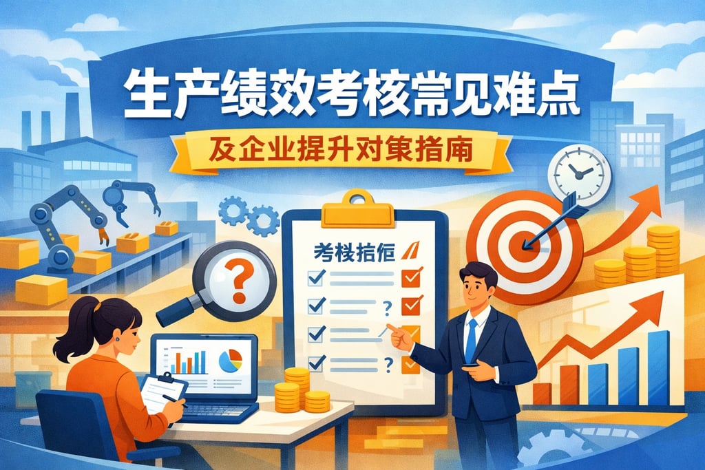生产绩效考核常见难点及企业提升对策指南