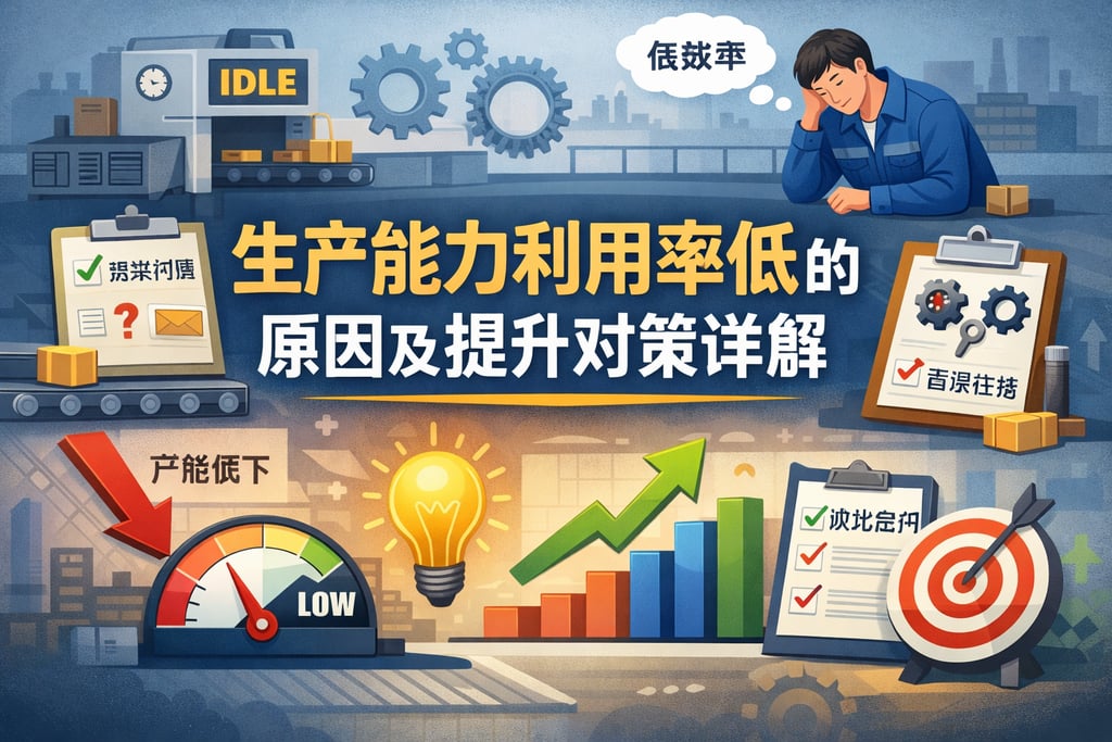 生产能力利用率低的原因及提升对策详解