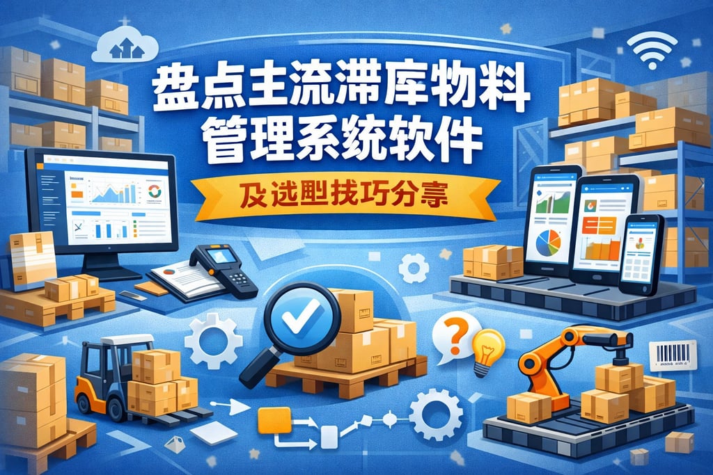 盘点主流滞库物料管理系统软件及选型技巧分享