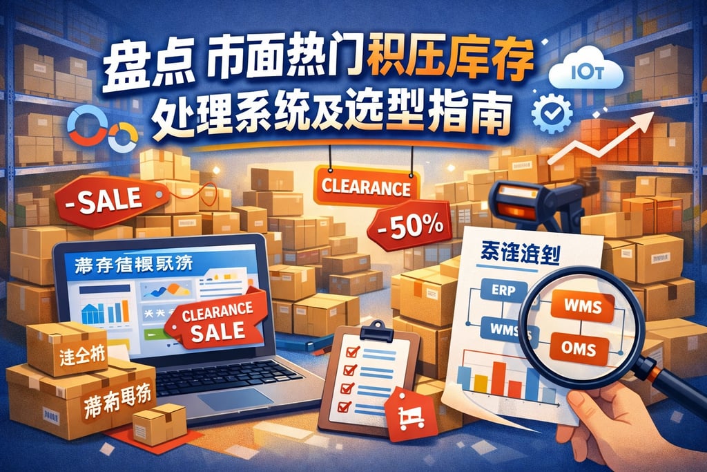 盘点市面热门积压库存处理系统及选型指南