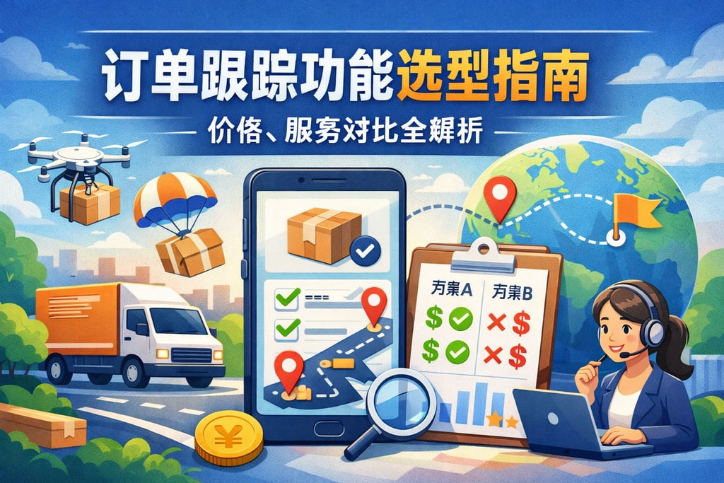 订单跟踪功能选型指南：价格、服务对比全解析
