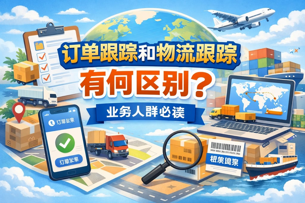 订单跟踪和物流跟踪有何区别？业务人群必读