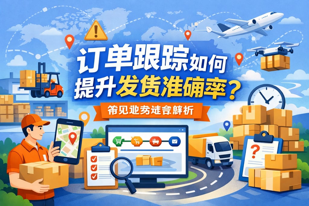 订单跟踪如何提升发货准确率？常见业务难点解析