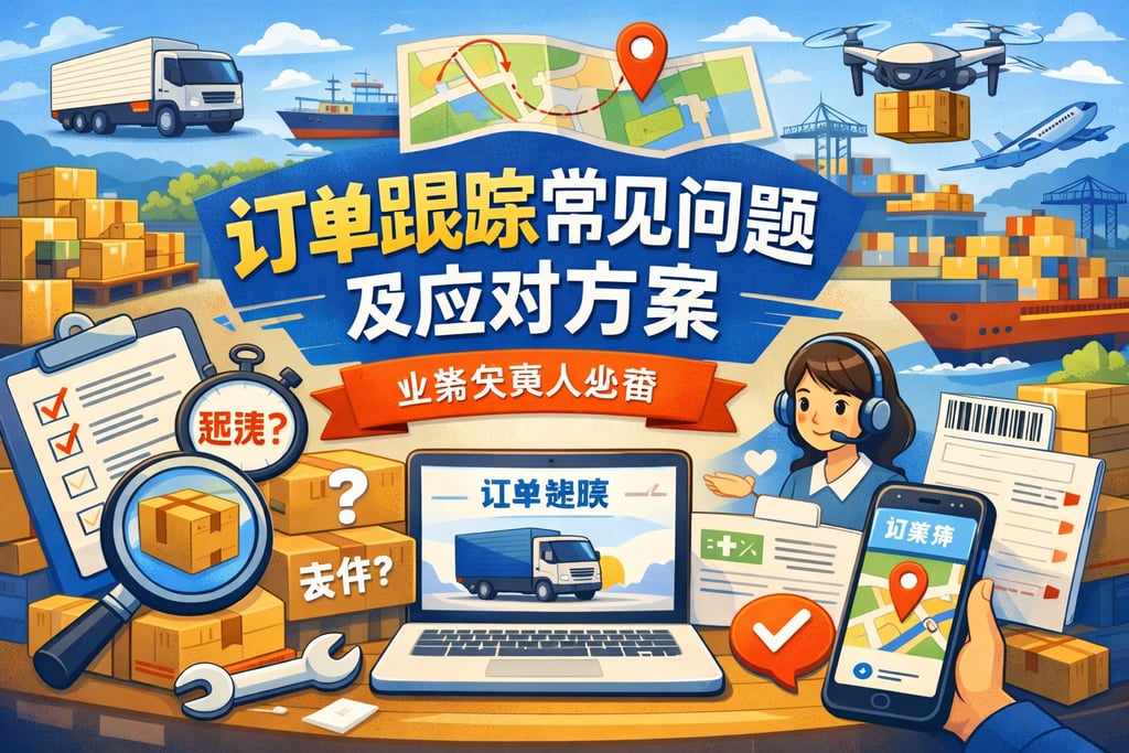 订单跟踪常见问题及应对方案，业务负责人必备